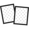 Barker Creek Black & White Dot Computer Paper, 100 sheets/Package 3609 - alternate 1